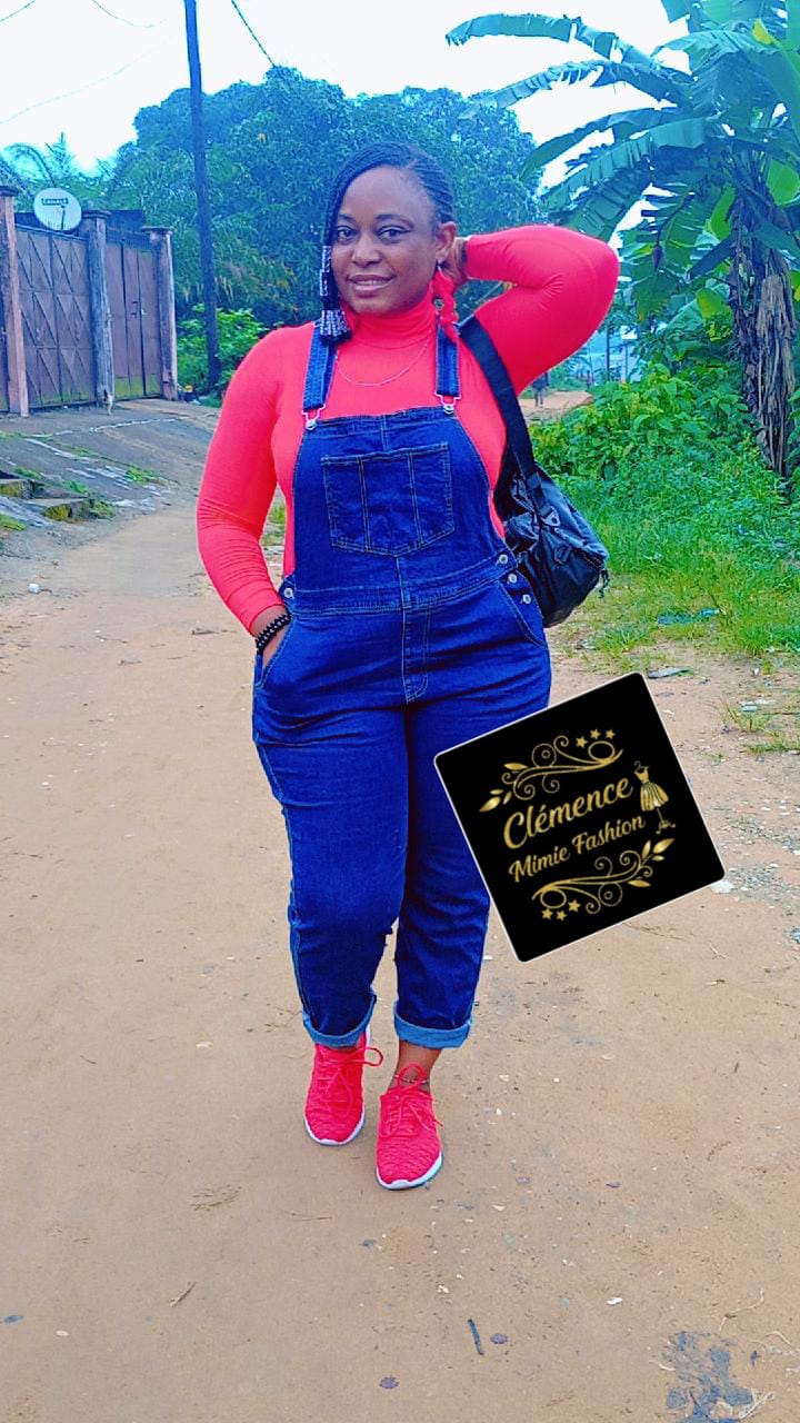 SALOPETTE POP DENIM — vue 1