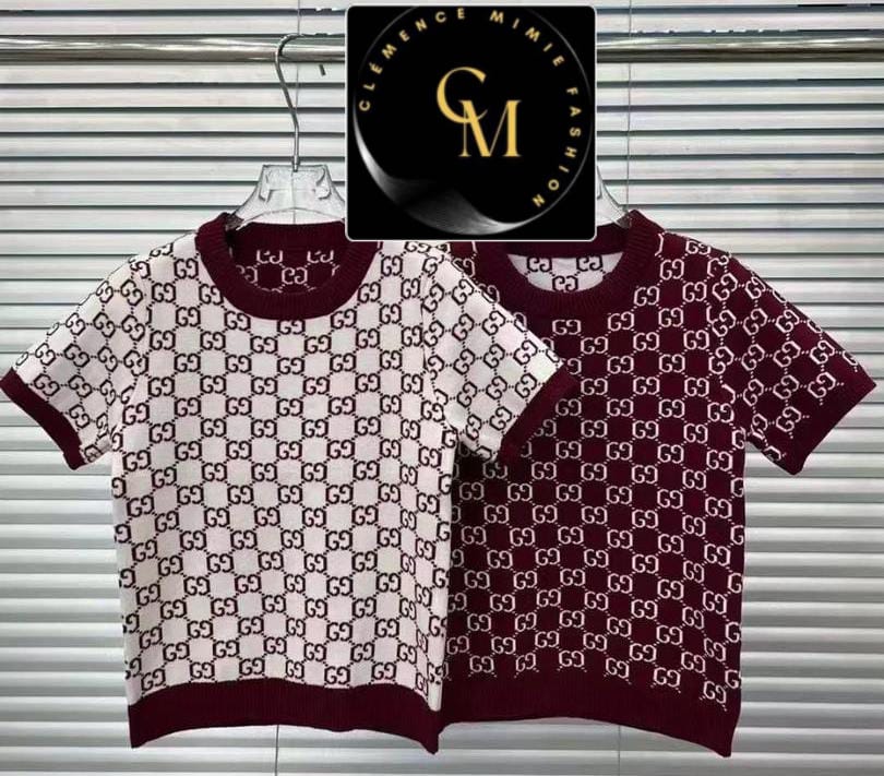 PULL MAILLE MONOGRAMME — vue 1